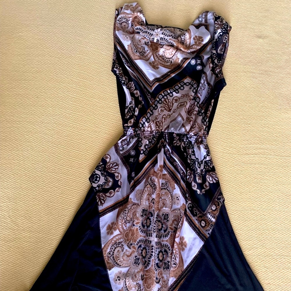 Summer dress with layers- made in Italy